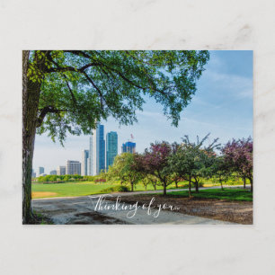Grant Park Morning Walk Thinking Of You Postcard