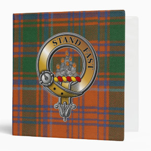 Grant Tartan & Badge Binder
