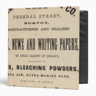 Grant, Warren and Company Binder