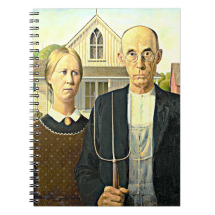 Grant Wood - American Gothic, Notebook