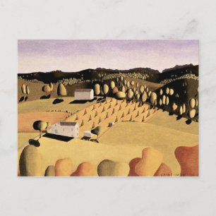 Grant Wood artwork, Some Corn Postcard