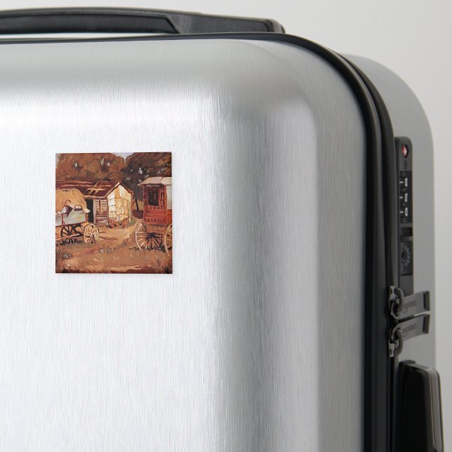 Grant Wood - The Horsetraders Magnet (In Situ (Luggage))