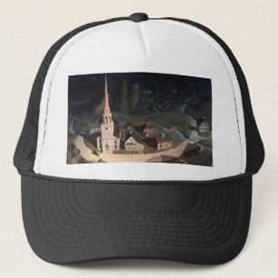 Grant Wood The Midnight Ride of Paul Revere. Trucker Hat