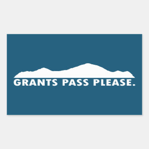 Grants Pass Oregon Please Sticker