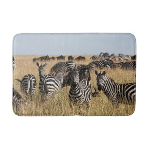 Grant's Zebra Bath Mat