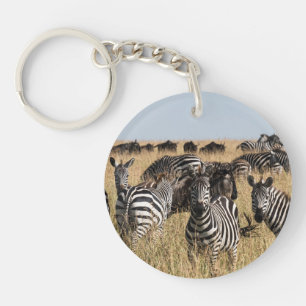 Grant's Zebra Keychain