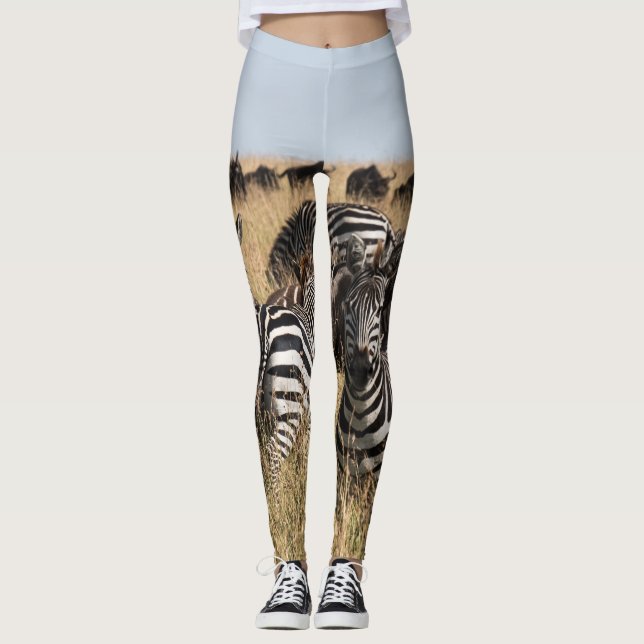 Grant's Zebra Leggings (Front)