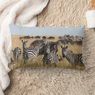 Grant's Zebra Lumbar Pillow