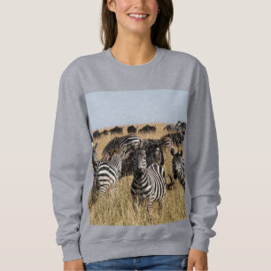 Grant's Zebra Sweatshirt