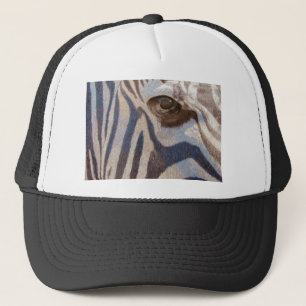 Grant's Zebra Trucker Hat