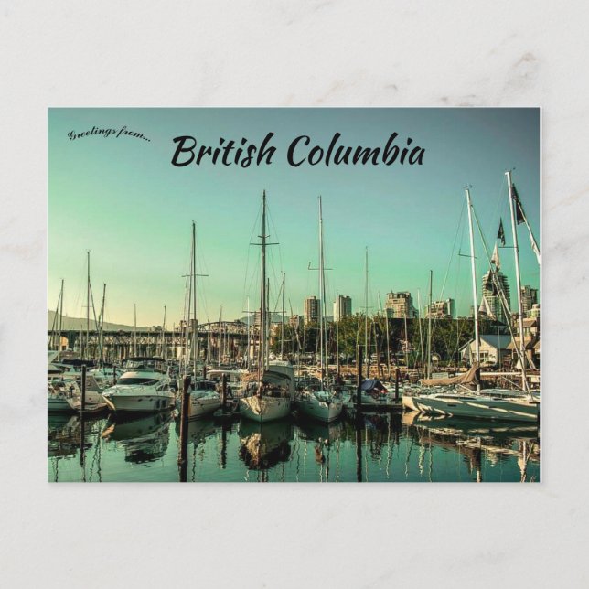 Granville Island Vancouver British Columbia Canada Postcard (Front)
