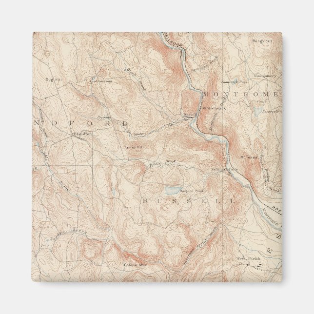 Granville, Massachusetts Magnet (Front)