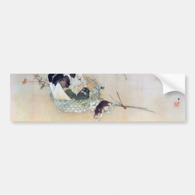 Grape and Mouse, Watanabe Seitei Bumper Sticker (Front)