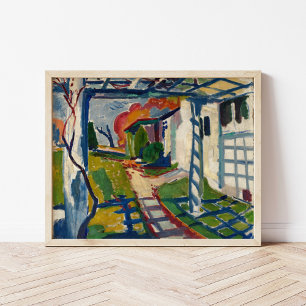 Grape Arbor Henry Lyman Saÿen Poster