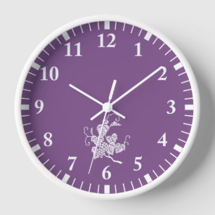 Grape branch clock