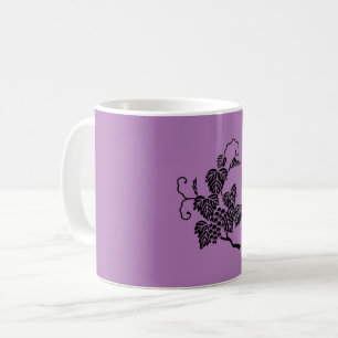 Grape branch coffee mug