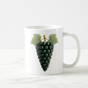 grape bunch 3d coffee mug