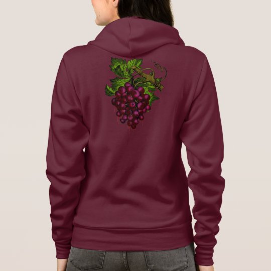Grape Bunch Dripping Blood Hoodie