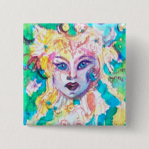 GRAPE FAIRY TALE 2 INCH SQUARE BUTTON