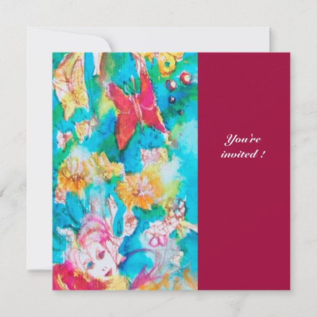 GRAPE FAIRY TALE 2 INVITATION (Front)