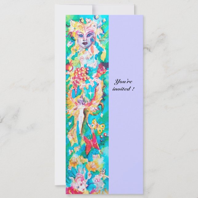 GRAPE FAIRY TALE 9 INVITATION (Front)