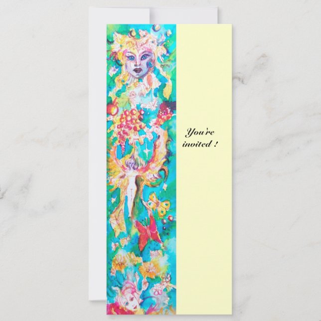 GRAPE FAIRY TALE 9 INVITATION (Front)