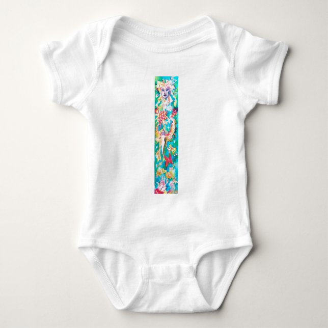 GRAPE FAIRY TALE BABY BODYSUIT (Front)