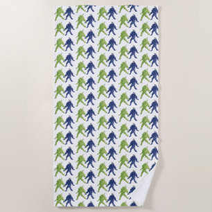 Grape Friends Beach Towel