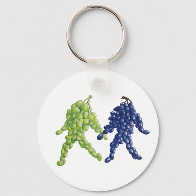 Grape Friends Keychain (Front)