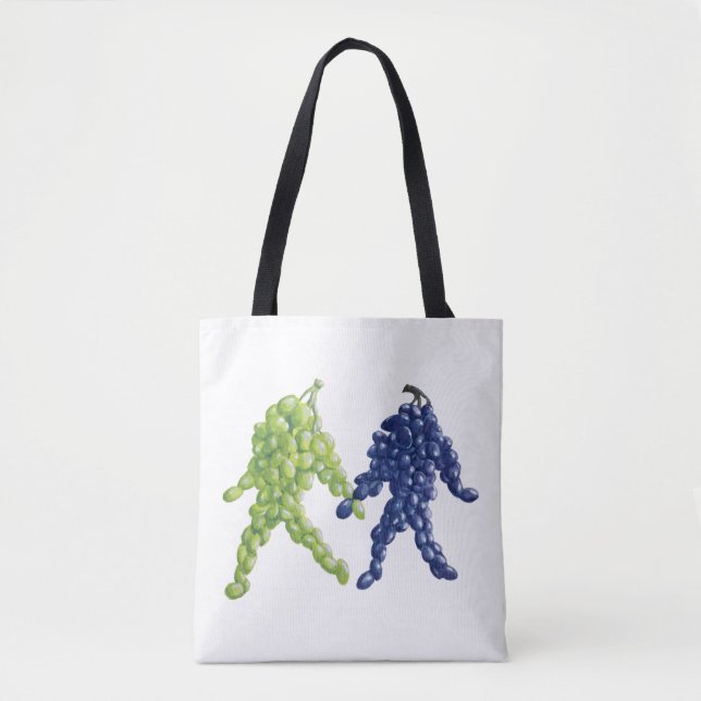 Grape Friends Tote Bag (Front)