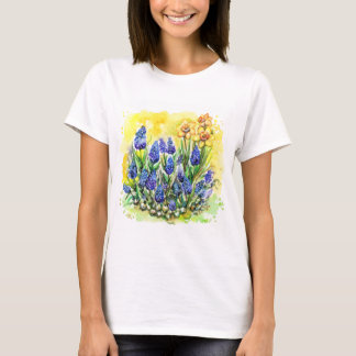Grape Hyacinth Garden T-Shirt