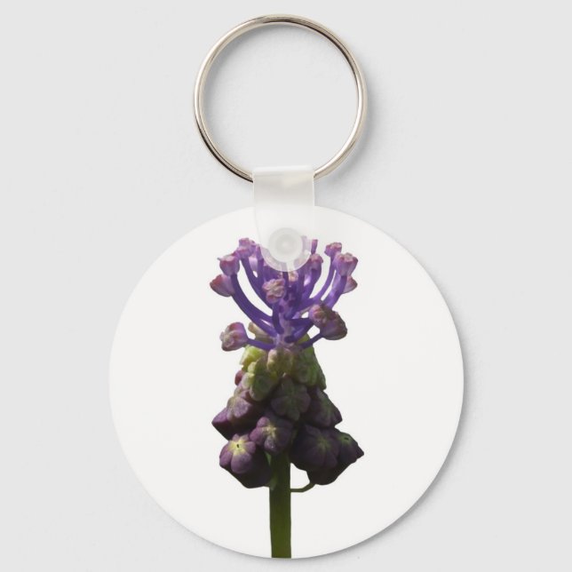 Grape Hyacinth Keychain (Front)