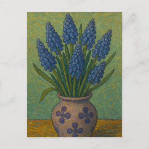 Grape Hyacinth Postcard