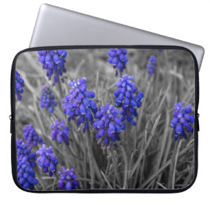 Grape Hyacinths Family Select Laptop Sleeve