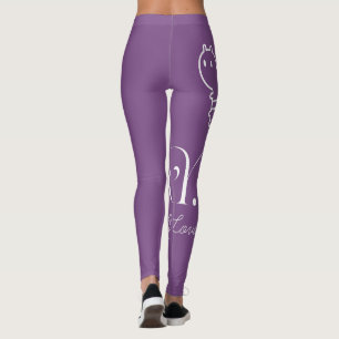 Grape juice leggings