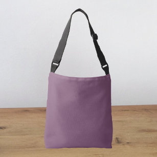 Grape Kiss Purple Solid Colour Crossbody Bag