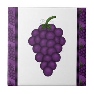 Grape kitchen tile