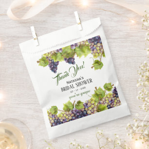 Grape Mediterranean Vineyard Favour Bag