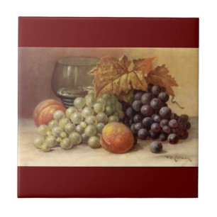 Grape or Wine Tile or Trivet
