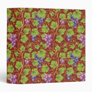 Grape Pattern Binder