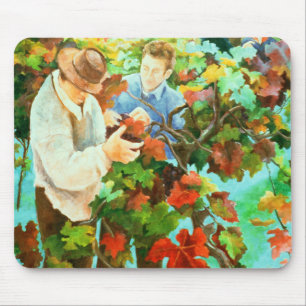 Grape Pickers 1996 Mouse Pad