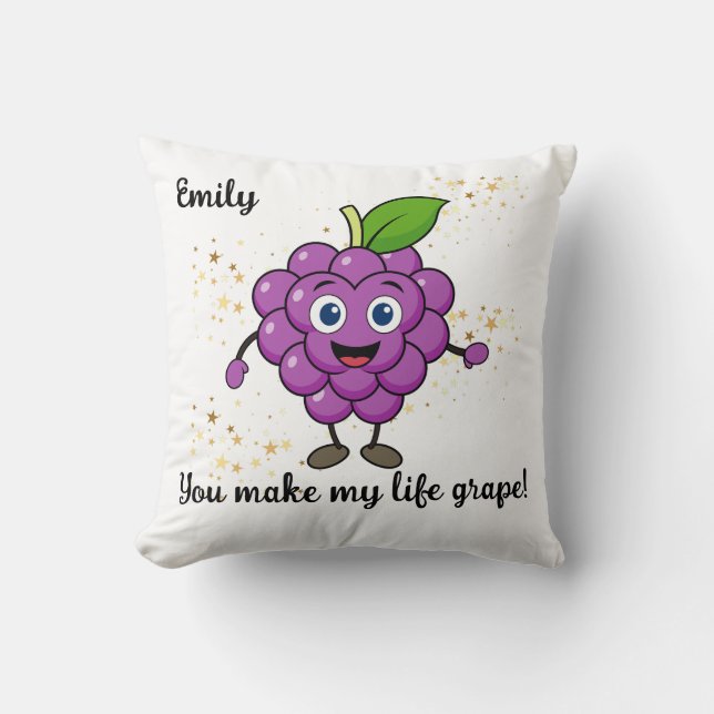Grape pillow (Front)