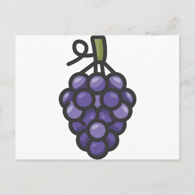 grape postcard (Front)