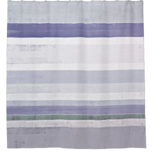 'Grape' Purple and Grey Abstract Art