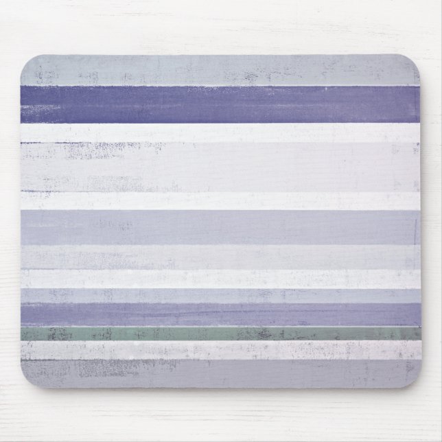 'Grape' Purple and Grey Abstract Art Mouse Pad (Front)