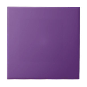 Grape Purple Personalized Violet Colour Background Tile