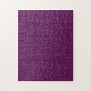 Grape purple (solid colour)  jigsaw puzzle