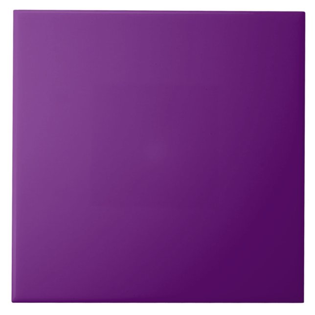 Grape Purple solid colour  Tile (Front)