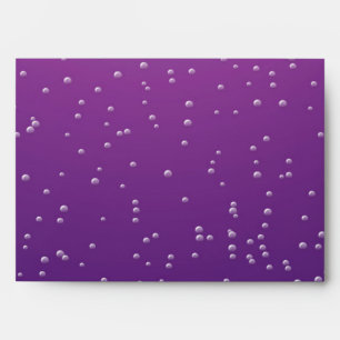 Grape Soda with Tiny Bubbles Background Art Envelope