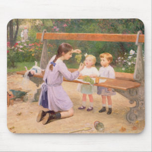 Grape tasting mouse pad